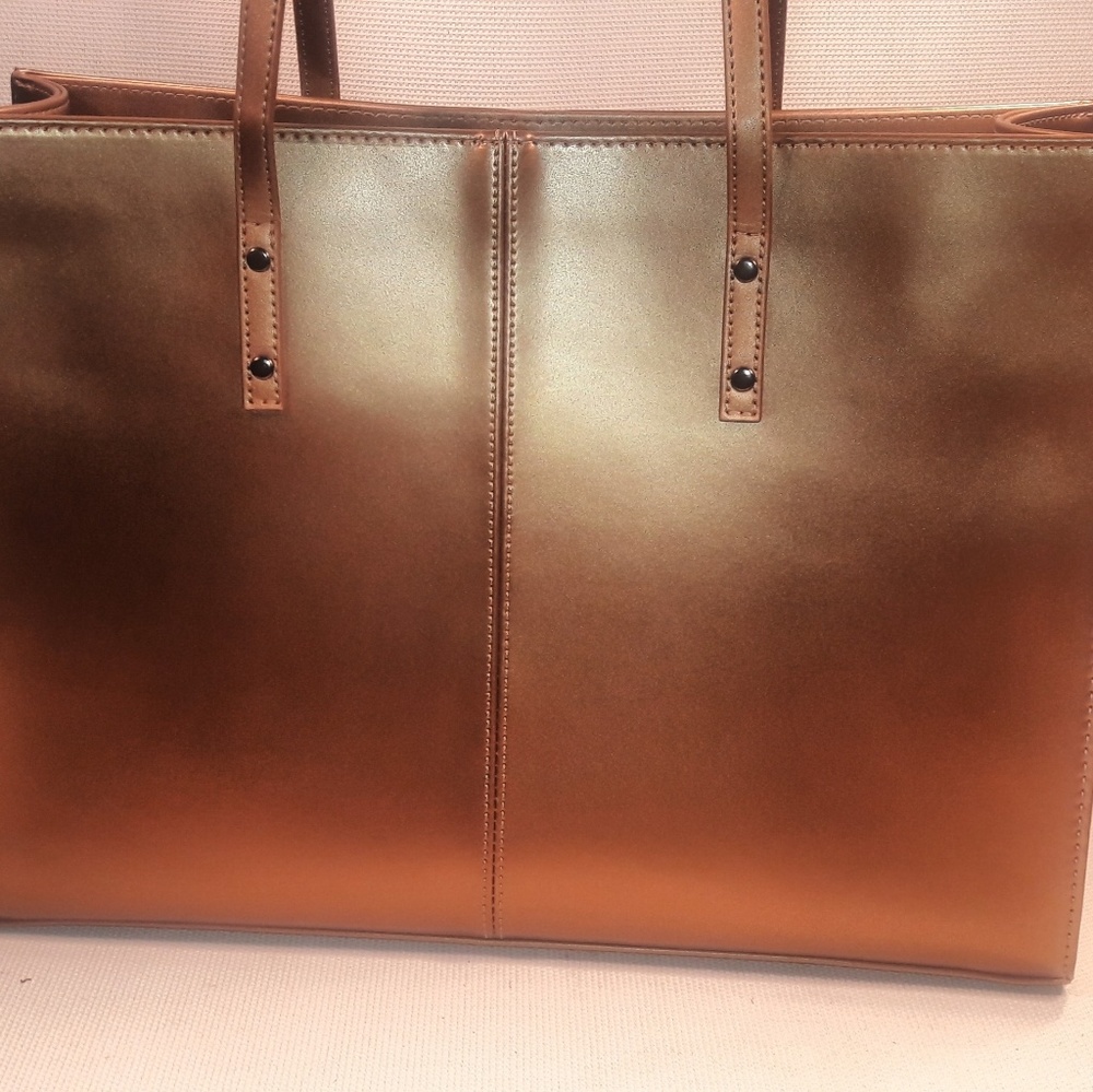 Wilson's Leather laptop tote Briefcase bag w/padde